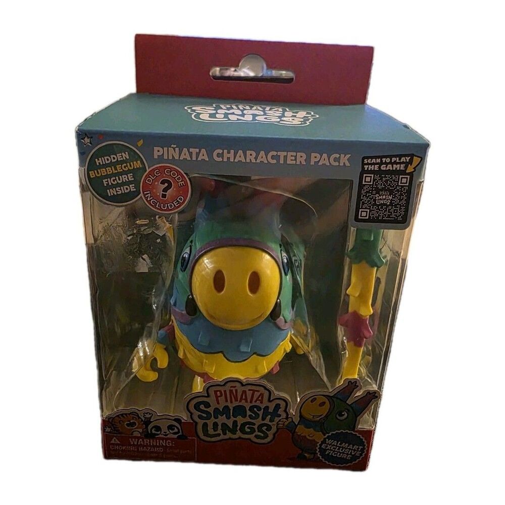 Pinata Smashlings SL6010A Pinata Articulated Figure Dazzle Donkey, Roblox, Offic